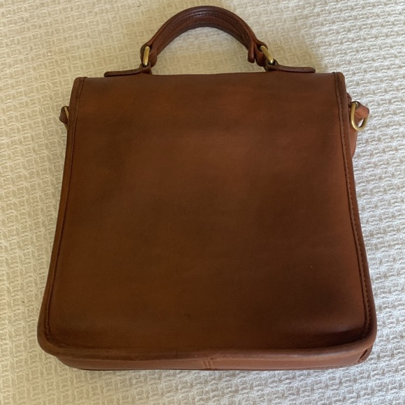 Coach Brown Leather Satchel - Picture 7 of 14